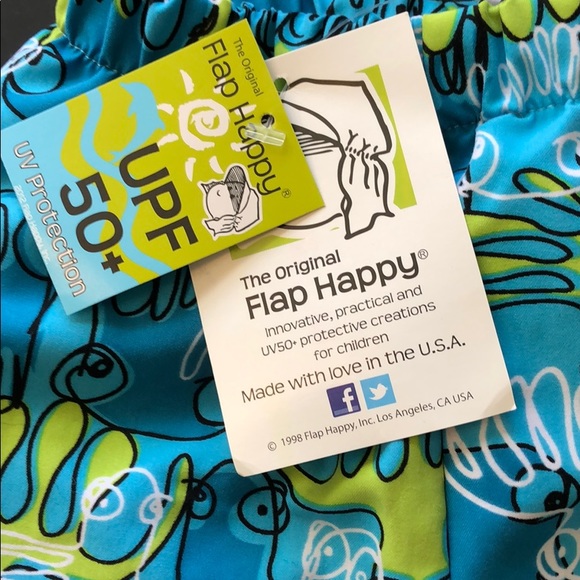 Flap Happy Baby Boys' UPF 50+Junior Surf Trunk.NWT - Picture 4 of 8